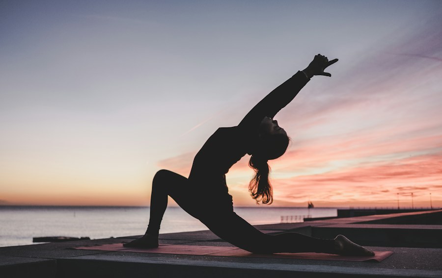 Thuis sporten met een yogamat als beginner